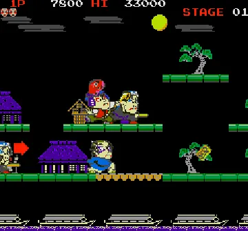 Mr. Goemon (Japan) screen shot game playing